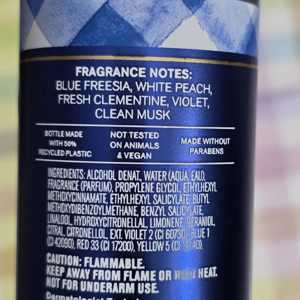 Bath & Body Works Gingham Classic Fine Fragrance Body Mist 8oz NEW